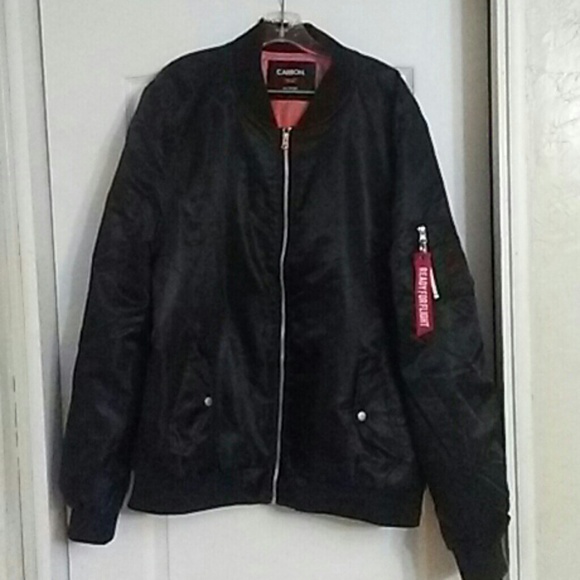 carbon bomber jacket